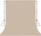 TERSUM Beige Photo Backdrop,Photo Booth Portrait Photography Backdrops,Studio Beige Backdrop for Photoshoot Streaming