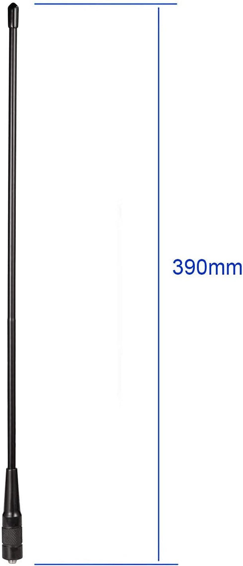 BINGFU 136-174MHz 400-470MHz 2-Pack BF-F8HP UV-5R UV-82 BF-888S Dual Band VHF UHF Ham Radio Antenna Walkie Talkie