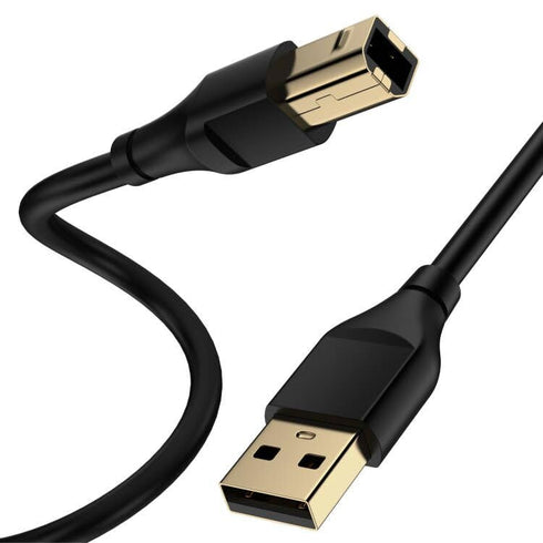 REPIND USB 2.0 Printer Cable USB A to USB B Cable 6 Feet