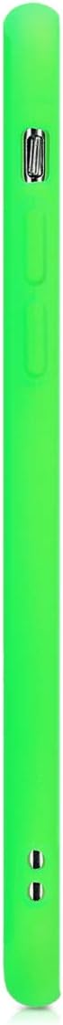 kwmobile Soft Slim Protective TPU Silicone Case Compatible with Apple iPhone X - Neon Green