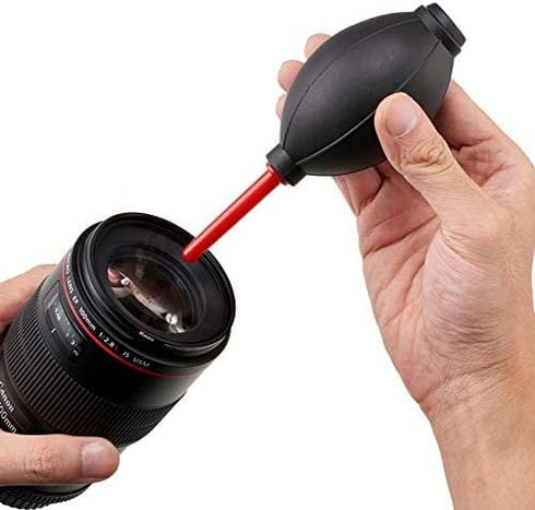 Camera Cleaning Kit with Lens Brush, Air Blaster Blower, and Cleaning Pen for SLR, Telescope, Phone, and Camera