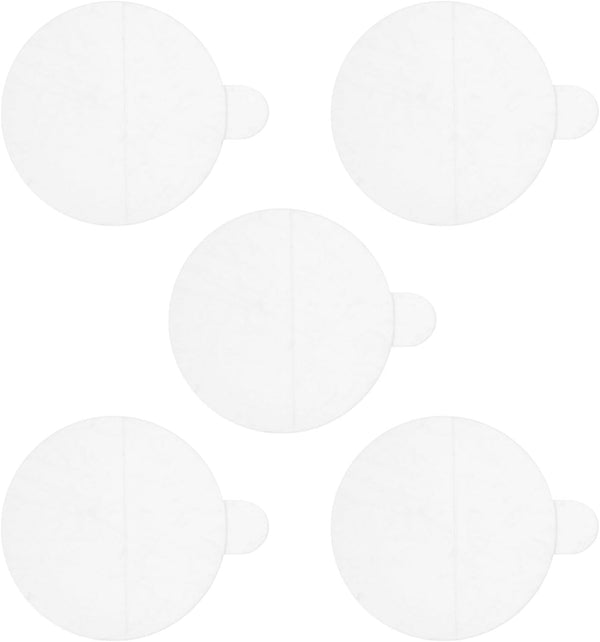 5pcs Watch Glass Screen Protectors, 20mm Anti-Blue Light TPU Anti-Scratch Waterproof Protective Film for Smartwatch