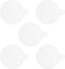 5pcs Watch Glass Screen Protectors, 20mm Anti-Blue Light TPU Anti-Scratch Waterproof Protective Film for Smartwatch