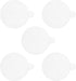 5pcs Watch Glass Screen Protectors, 20mm Anti-Blue Light TPU Anti-Scratch Waterproof Protective Film for Smartwatch