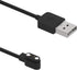 4 Pcs Black Chargers for Da Fit Smart Watch, Replacement USB Charger Cable 3.3 Ft for Smartwatch with Da Fit App