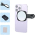 Kalofaye Selfie Mirror Compact Phone Mirror Universal Phone Clip for iPhone 15/14/13/12 Android