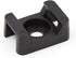iexcell 100 Pcs Black 9 mm Cable Tie Base Saddle Type Mount Wire Holder