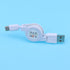 Retractable USB C Cable, Adjustable Charging Cable for Car Travel Essentials USB 3.1 USB to USB C Retractable Cable Cord