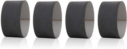Monosaudio Carbon Fiber Speaker Spike Floor Protectors 40x20mm for Audio, Speakers, Subwoofers, Amplifiers