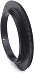 AMOPOFO 52mm-EOS M1 M2 M3 M5 M6 M10 M50 M100,Macro M Macro Reverse Mount Adapter Ring,& for Canon EOS M Mount