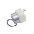 FTMSZLHYL 1PCS JS30 6V 5RPM/100RPM Robot(100RPM) Gear Motor Micro Gear Motor Eccentric Low Speed Plastic Gear Mute Gear