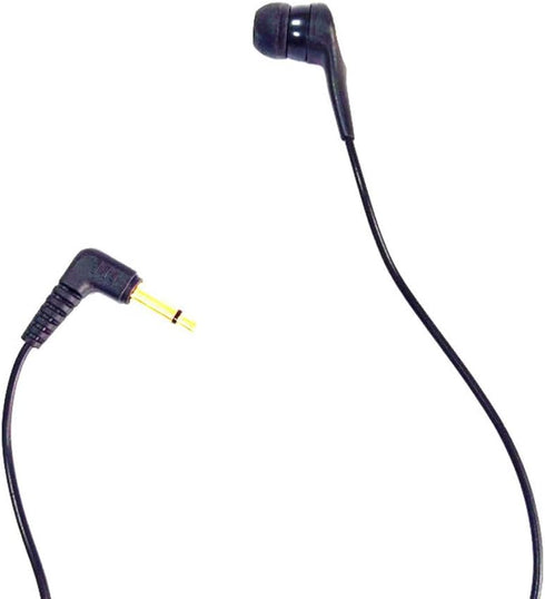 K2 Single-Side Earphone, Economical Mono Earbuds in-Ear Noise Isolating Headphone, 3.5mm Plug Reinforced Cord for
