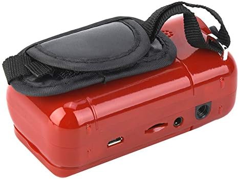 Kids Digital Video Camera, 1080P 16M, 16X Zoom DV Camcorder with 2Inch TFT LCD Screen for Photography (red)