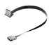 xiwai 2m Up Angled USB 2.0 Type-A Male to Female Extension Data Flat Slim FPC Cable for FPV, Disk, Scanner, Printer
