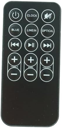 SZHKHXD 26MMS90048 Remote Control Compatible for Samantha Electric Fireplace TV Stand Sound Bar Speaker