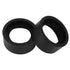 2PCS KP-H2 Flat Angle Microscope Goggle, 32-36mm Diameter Eyepiece Cover, Soft Rubber Binocular Eye Cups