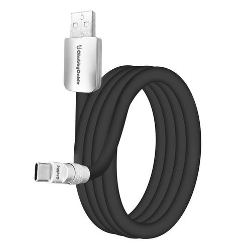 chubbycable Chubby 2.0 Fast Charging Cable Durable Soft Silicone USB C Cable 240W Extra Thick Phone Charger Cord,