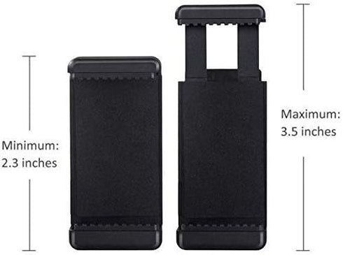 GearFend Universal Smartphone Tripod Mount for All iPhones, Samsung Phones and Most Mobile Phones Plus Microfiber