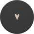 Beige/Sand/Tan Cute Heart Love Romantic PopSockets Standard PopGrip