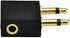 UCEC Airplane Headphone Adapter, 3.5mm Golden Plated Airline Headphone Adapter for in-Flight Entertainment, 2 Pack