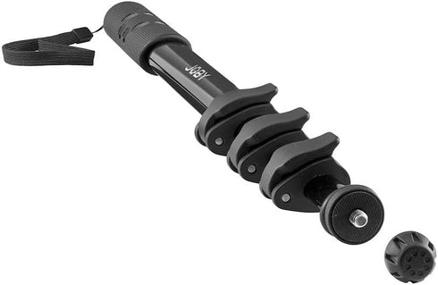 JOBY Compact Monopod 2-in-1, Camera/Action Cam with Ball Head, Universal ¼-20” Mount Compatible with GoPro, DSLR