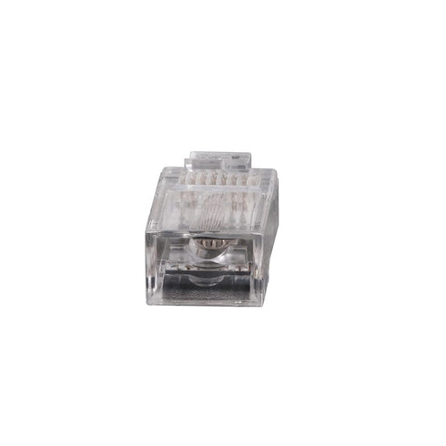 Klein Tools VDV826-762 Pass-Thru Modular Data Plug, RJ45 CAT5e, Gold Plated, 200-Pack Pass Through Connectors