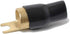 3 Pairs 0 Gauge Copper Gold Plated Spade Terminal Crimp Connectors Adapters for Speaker Wire Cable Terminal Plug - 0GA
