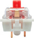 Granvela 66 Pieces Gateron KS-9 Red Switches for Mechanical Keyboards, 3-pin White-Shell Supporting SMD RGB Light