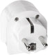 Ceptics SA-EU South Africa to Europe Schuko Grounded Plug Adapter (250V - Max 13A)