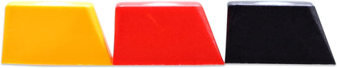 KPREPUBLIC Novelty PC Shut Down Power Off Profile Dip Dye Laser PBT Keycap for Keyboard ESC R1 1x Red Black Yellow