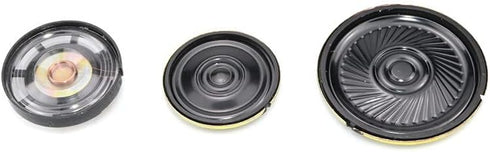 Fielect 2Pcs DIY Speaker 0.5W 8 Ohm Replacement Loudspeaker, 40mm Diameter Round Shape