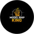 Funny Model Ship King for Ship Model Building, Ship Modelers PopSockets Standard PopGrip
