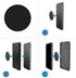 BGJRBY Plate8Pack 8 Mount Metal for Magnetic Car Mount Phone Holder with Full Adhesive for Phone Magnet, X Round