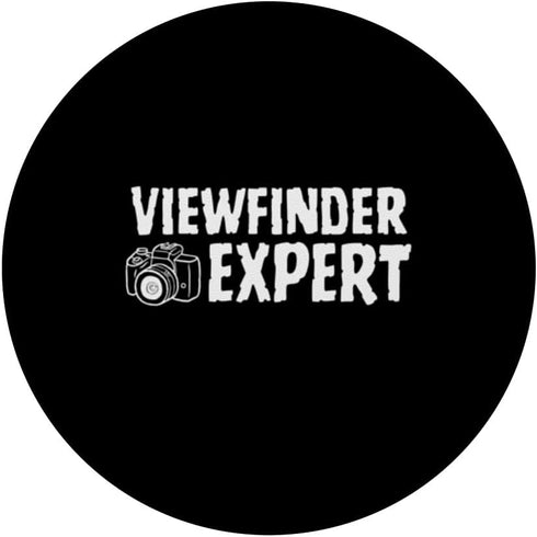 Photorgapher Gifts & Things Co. Inc. Photography Humor Viewfinder Expert PopSockets Swappable PopGrip