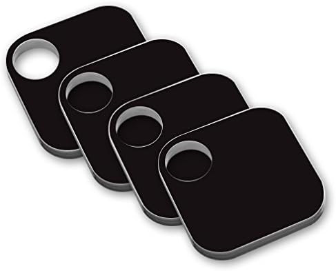 MightySkins Protective Vinyl Skin Decal (4 Pack) Compatible with Tile Key Finder Phone Finder Wrap Cover