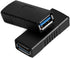 Oxsubor SuperSpeed USB 3.0 Coupler Adapter Type A Female to Female Bridge Extension Connector (2PCS)