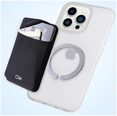 6 PCS Adhesive Metal Ring Stickers for Phone Case, Magsafe Sticker Case Thin Converter for iPhone 12/13/14