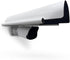 KENUCO Sun Rain Shade Cover for Outdoor Security Cameras, Aluminum Alloy - White