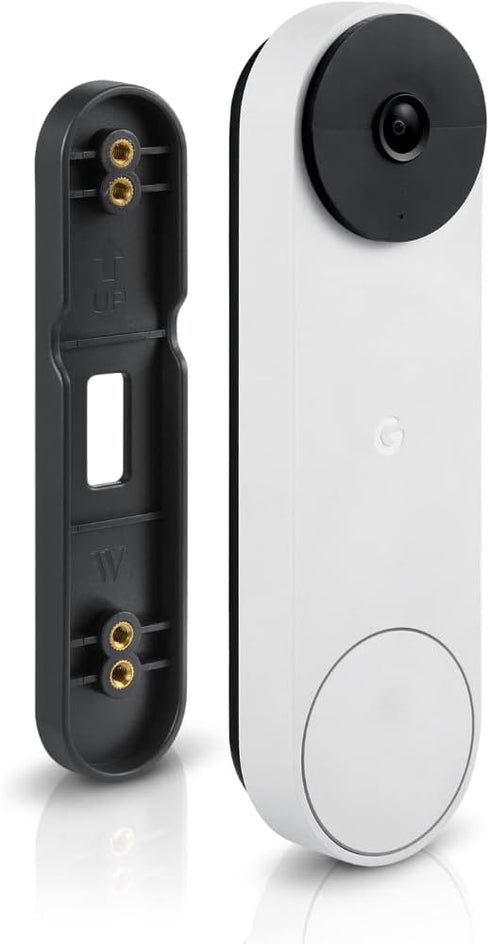 Wasserstein No-Drill Mount for Google Nest Doorbell (Battery), Avoid Drilling and Protect Walls