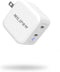 Milipow 40W Dual Ports PD3.0 USB-C Compact Charger Adapter for Smartphones, iPad Pro, Air, Google Pixel, AirPods