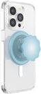 PopSockets Round Phone Grip Compatible with MagSafe, Adapter Ring for MagSafe Included - Blue Sigh, Wireless Charging