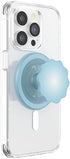 PopSockets Round Phone Grip Compatible with MagSafe, Adapter Ring for MagSafe Included - Blue Sigh, Wireless Charging