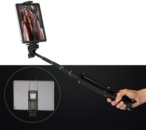 ThtRht 2 Pack 1/4 inch 2 1 Universal Tablet Tripod Mount Adapter with Standard Screw Thread in Phone Tripod Mount Clip