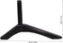 IWOWHERO Universal Tabletop TV Stand Base, Aluminum Alloy TV Legs Replacement for Bedroom and Living Room, No-Drill