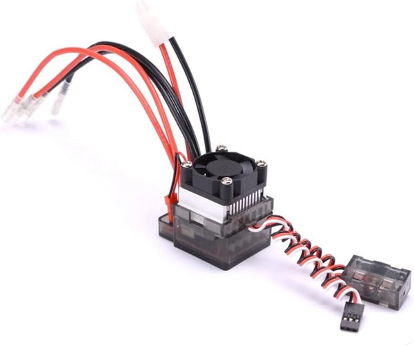 EasQjK Toys Voltage ESC Brushed Speed Controller 320A T XT60 ESC FIT For