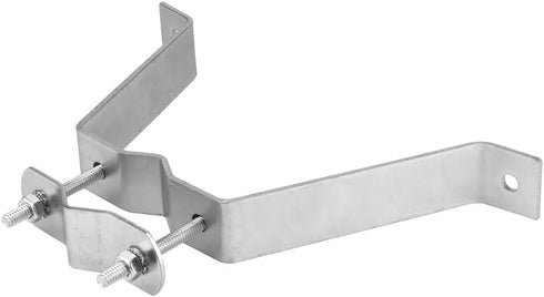 Skywalker 4” Heavy-Duty Wall Mount Pair for TV Antenna Mast with 2 Brackets & Lag Bolts
