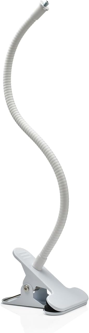 Holicfun Flexible Clip Mount for Indoor/Outdoor Security Cameras, 40cm Gooseneck, Compatible with Ring, Blink, Eufy,