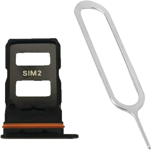 AceSoft Substitutable Excellent Upgraded Standard Dual SIM Card Tray Holder + SIM Card