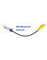 JUNMUL 10 Pin RCA Cables Vehicle Backup Cameras Video Input Plug Adapter, Car Stereo Radio Wiring Harness Connector