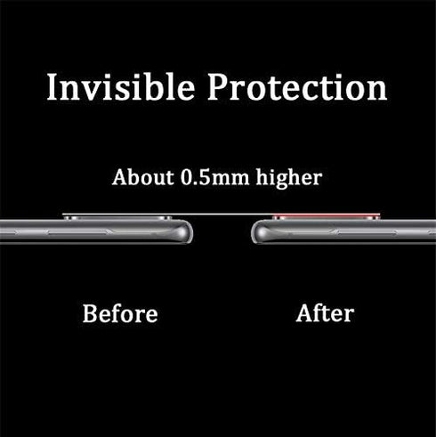 Samsung S20 Ultra Camera Lens Protector Case - 2 Pack Alloy Metal Protective Cover, Easy Installation (Black)